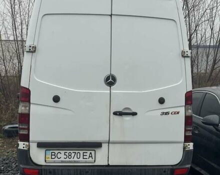 Білий Мерседес Sprinter, об'ємом двигуна 2.1 л та пробігом 650 тис. км за 11200 $, фото 1 на Automoto.ua