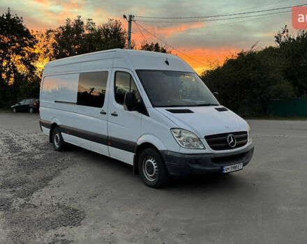 Белый Мерседес Sprinter, объемом двигателя 2.15 л и пробегом 480 тыс. км за 12200 $, фото 3 на Automoto.ua
