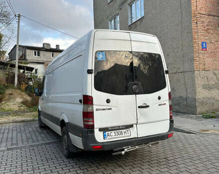 Білий Мерседес Sprinter, об'ємом двигуна 2.2 л та пробігом 580 тис. км за 9500 $, фото 1 на Automoto.ua