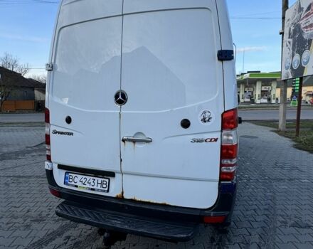 Белый Мерседес Sprinter, объемом двигателя 3 л и пробегом 754 тыс. км за 13000 $, фото 3 на Automoto.ua