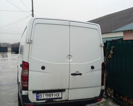 Белый Мерседес Sprinter, объемом двигателя 2.15 л и пробегом 400 тыс. км за 10000 $, фото 3 на Automoto.ua