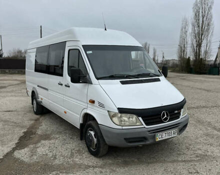 Белый Мерседес Sprinter, объемом двигателя 2.69 л и пробегом 316 тыс. км за 19700 $, фото 2 на Automoto.ua