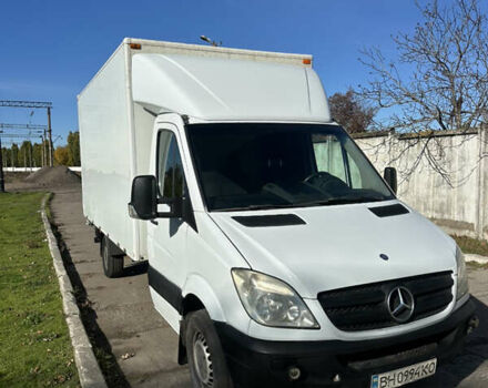 Мерседес Sprinter 2009 в Одессе на Automoto.ua Белый Мерседес Sprinter, объемом двигателя 2.14 л и пробегом 650 тыс. км за 16000 $, фото 2 на Automoto.ua