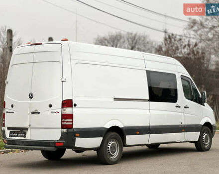 Белый Мерседес Sprinter, объемом двигателя 2.2 л и пробегом 215 тыс. км за 13700 $, фото 4 на Automoto.ua