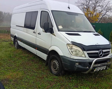 Белый Мерседес Sprinter, объемом двигателя 2.99 л и пробегом 650 тыс. км за 13500 $, фото 1 на Automoto.ua