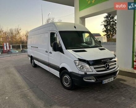 Белый Мерседес Sprinter, объемом двигателя 2.14 л и пробегом 310 тыс. км за 11500 $, фото 1 на Automoto.ua