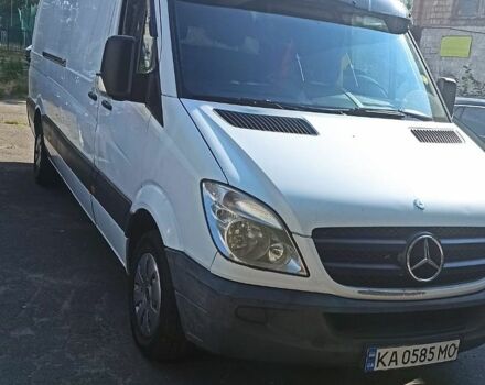 Белый Мерседес Sprinter, объемом двигателя 2.1 л и пробегом 401 тыс. км за 14800 $, фото 1 на Automoto.ua