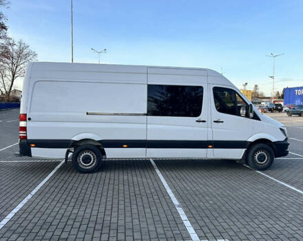 Белый Мерседес Sprinter, объемом двигателя 2.2 л и пробегом 362 тыс. км за 16900 $, фото 5 на Automoto.ua