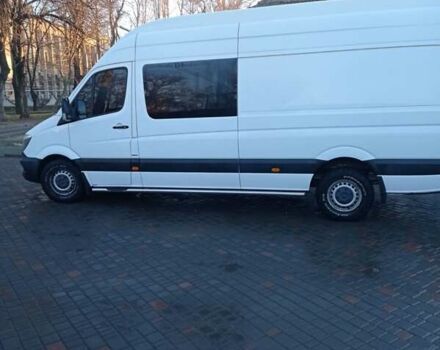 Белый Мерседес Sprinter, объемом двигателя 3 л и пробегом 190 тыс. км за 20000 $, фото 5 на Automoto.ua