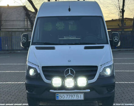 Белый Мерседес Sprinter, объемом двигателя 2.2 л и пробегом 362 тыс. км за 16900 $, фото 1 на Automoto.ua