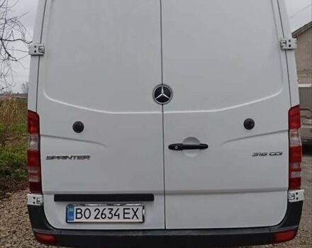 Белый Мерседес Sprinter, объемом двигателя 2.14 л и пробегом 381 тыс. км за 17000 $, фото 2 на Automoto.ua