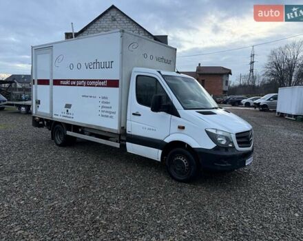 Белый Мерседес Sprinter, объемом двигателя 2.2 л и пробегом 340 тыс. км за 19900 $, фото 1 на Automoto.ua