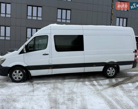 Білий Мерседес Sprinter, об'ємом двигуна 3 л та пробігом 380 тис. км за 16500 $, фото 1 на Automoto.ua