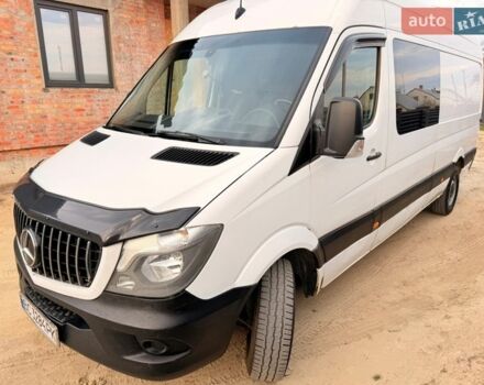 Белый Мерседес Sprinter, объемом двигателя 2.14 л и пробегом 504 тыс. км за 15000 $, фото 1 на Automoto.ua