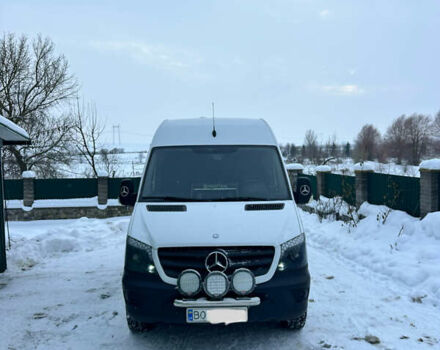 Белый Мерседес Sprinter, объемом двигателя 2.2 л и пробегом 363 тыс. км за 16000 $, фото 14 на Automoto.ua