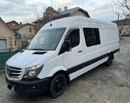 Белый Мерседес Sprinter, объемом двигателя 3 л и пробегом 498 тыс. км за 37131 $, фото 1 на Automoto.ua