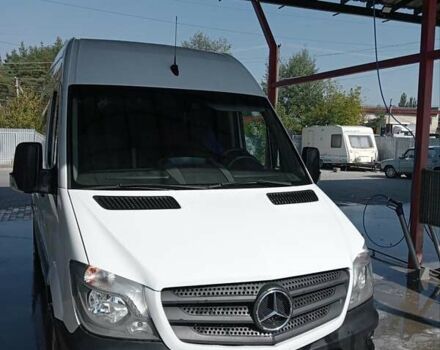 Белый Мерседес Sprinter, объемом двигателя 2.2 л и пробегом 290 тыс. км за 13200 $, фото 15 на Automoto.ua