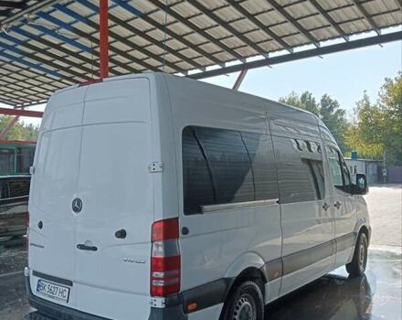 Белый Мерседес Sprinter, объемом двигателя 2.2 л и пробегом 290 тыс. км за 13200 $, фото 7 на Automoto.ua