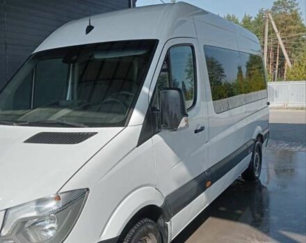 Белый Мерседес Sprinter, объемом двигателя 2.2 л и пробегом 290 тыс. км за 13200 $, фото 13 на Automoto.ua
