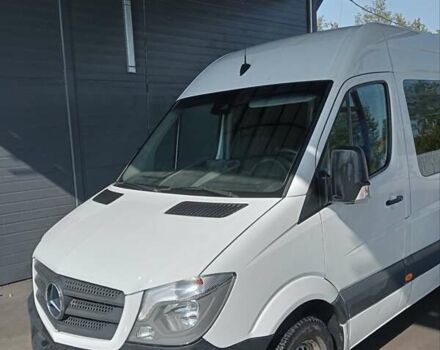 Белый Мерседес Sprinter, объемом двигателя 2.2 л и пробегом 290 тыс. км за 13200 $, фото 14 на Automoto.ua