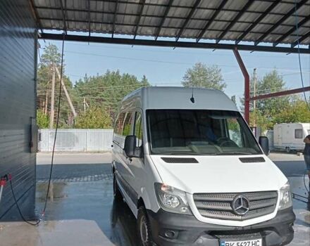 Белый Мерседес Sprinter, объемом двигателя 2.2 л и пробегом 290 тыс. км за 13200 $, фото 12 на Automoto.ua