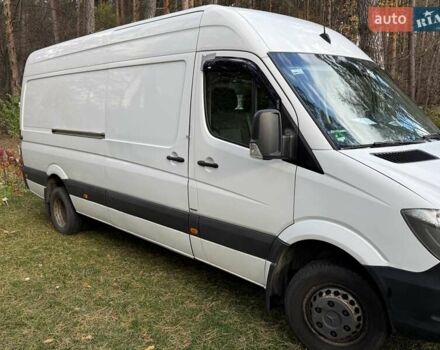 Белый Мерседес Sprinter, объемом двигателя 3 л и пробегом 240 тыс. км за 24000 $, фото 1 на Automoto.ua
