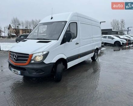 Белый Мерседес Sprinter, объемом двигателя 2.2 л и пробегом 298 тыс. км за 13900 $, фото 6 на Automoto.ua