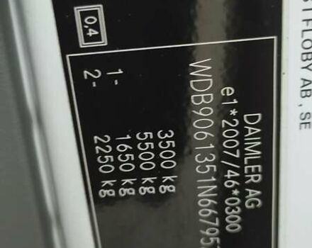 Белый Мерседес Sprinter, объемом двигателя 2.2 л и пробегом 270 тыс. км за 21650 $, фото 5 на Automoto.ua