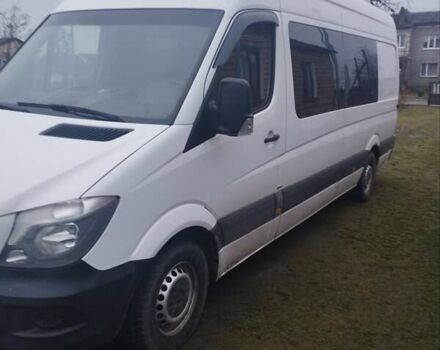 Белый Мерседес Sprinter, объемом двигателя 2.2 л и пробегом 309 тыс. км за 23000 $, фото 1 на Automoto.ua