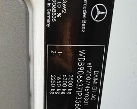 Белый Мерседес Sprinter, объемом двигателя 2.2 л и пробегом 499 тыс. км за 26500 $, фото 8 на Automoto.ua