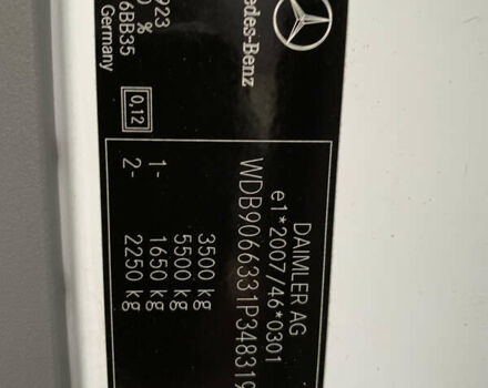 Білий Мерседес Sprinter, об'ємом двигуна 2.2 л та пробігом 162 тис. км за 19300 $, фото 20 на Automoto.ua