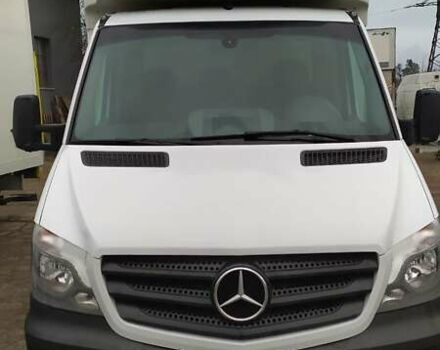 Белый Мерседес Sprinter, объемом двигателя 2.2 л и пробегом 270 тыс. км за 21650 $, фото 2 на Automoto.ua