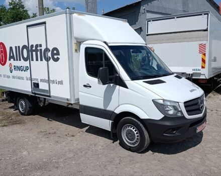 Белый Мерседес Sprinter, объемом двигателя 2.2 л и пробегом 322 тыс. км за 20650 $, фото 1 на Automoto.ua
