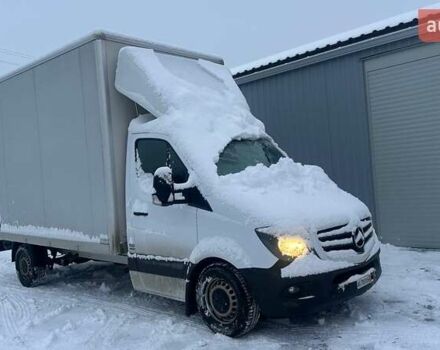 Белый Мерседес Sprinter, объемом двигателя 3 л и пробегом 364 тыс. км за 27500 $, фото 1 на Automoto.ua