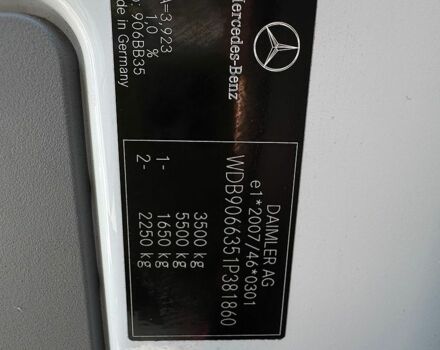 Белый Мерседес Sprinter, объемом двигателя 2.14 л и пробегом 223 тыс. км за 21990 $, фото 6 на Automoto.ua