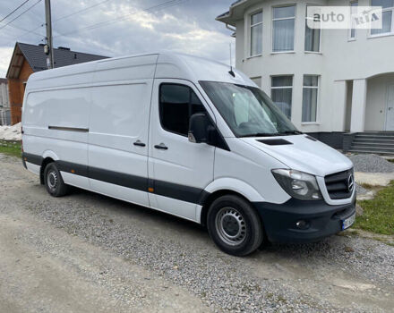Белый Мерседес Sprinter, объемом двигателя 2.2 л и пробегом 220 тыс. км за 19800 $, фото 4 на Automoto.ua