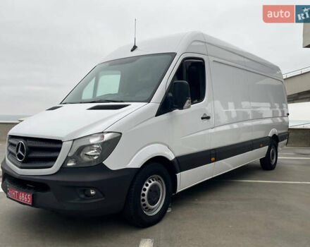 Белый Мерседес Sprinter, объемом двигателя 3 л и пробегом 300 тыс. км за 29500 $, фото 1 на Automoto.ua