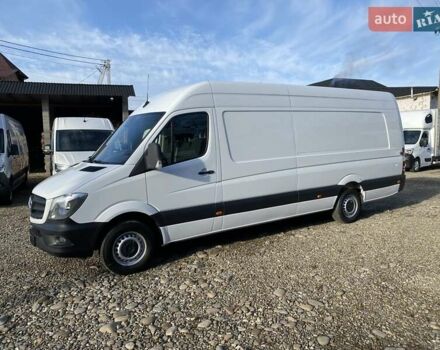 Белый Мерседес Sprinter, объемом двигателя 2.2 л и пробегом 290 тыс. км за 19950 $, фото 1 на Automoto.ua