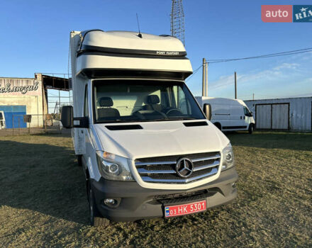 Белый Мерседес Sprinter, объемом двигателя 3 л и пробегом 150 тыс. км за 23800 $, фото 4 на Automoto.ua