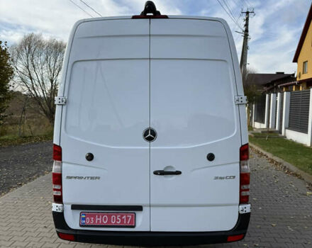 Белый Мерседес Sprinter, объемом двигателя 2.2 л и пробегом 278 тыс. км за 19300 $, фото 7 на Automoto.ua