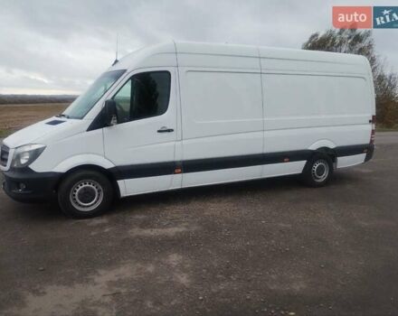 Белый Мерседес Sprinter, объемом двигателя 2.2 л и пробегом 262 тыс. км за 20700 $, фото 1 на Automoto.ua