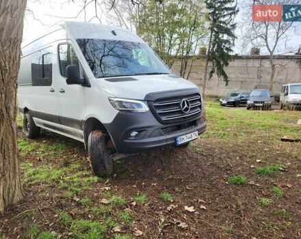 Белый Мерседес Sprinter, объемом двигателя 3 л и пробегом 142 тыс. км за 55000 $, фото 1 на Automoto.ua