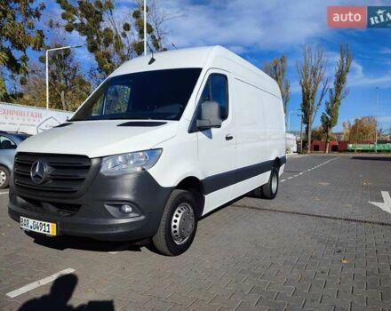Белый Мерседес Sprinter, объемом двигателя 2.2 л и пробегом 273 тыс. км за 27800 $, фото 4 на Automoto.ua