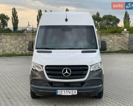 Белый Мерседес Sprinter, объемом двигателя 2.2 л и пробегом 46 тыс. км за 27600 $, фото 2 на Automoto.ua