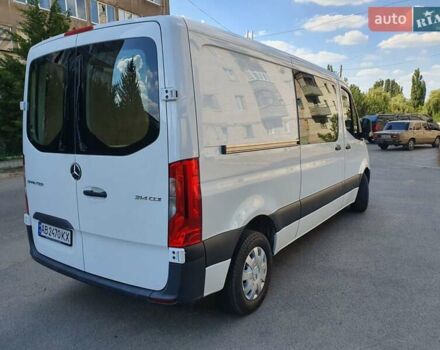 Белый Мерседес Sprinter, объемом двигателя 2.14 л и пробегом 255 тыс. км за 24500 $, фото 4 на Automoto.ua