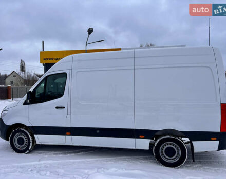 Белый Мерседес Sprinter, объемом двигателя 2.2 л и пробегом 195 тыс. км за 22500 $, фото 8 на Automoto.ua