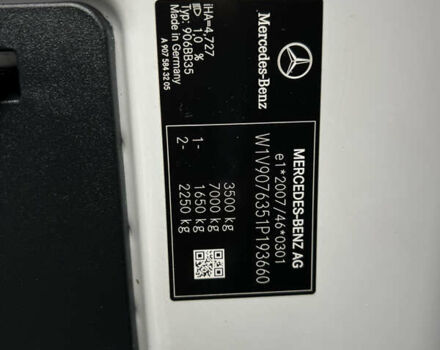 Білий Мерседес Sprinter, об'ємом двигуна 2.2 л та пробігом 249 тис. км за 23900 $, фото 140 на Automoto.ua