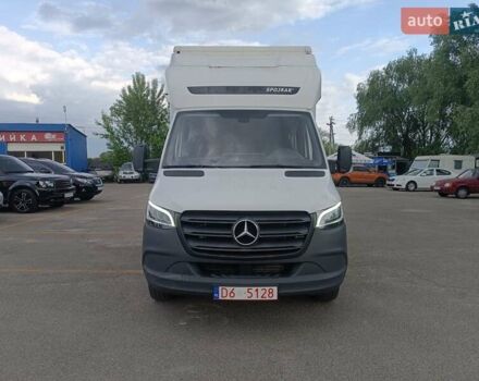 Белый Мерседес Sprinter, объемом двигателя 3 л и пробегом 363 тыс. км за 28900 $, фото 4 на Automoto.ua