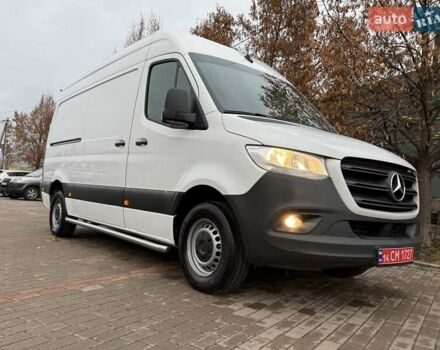 Белый Мерседес Sprinter, объемом двигателя 2 л и пробегом 210 тыс. км за 29850 $, фото 5 на Automoto.ua