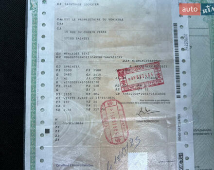 Мерседес Sprinter 2021 у Дубно на Automoto.ua Білий Мерседес Sprinter, об'ємом двигуна 2.2 л та пробігом 203 тис. км за 23800 $, фото 166 на Automoto.ua